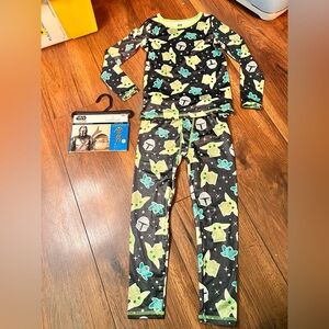 Cuddl Duds Star Wars Kids Pajamas - Black and Green